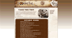 Desktop Screenshot of donkeytest.com